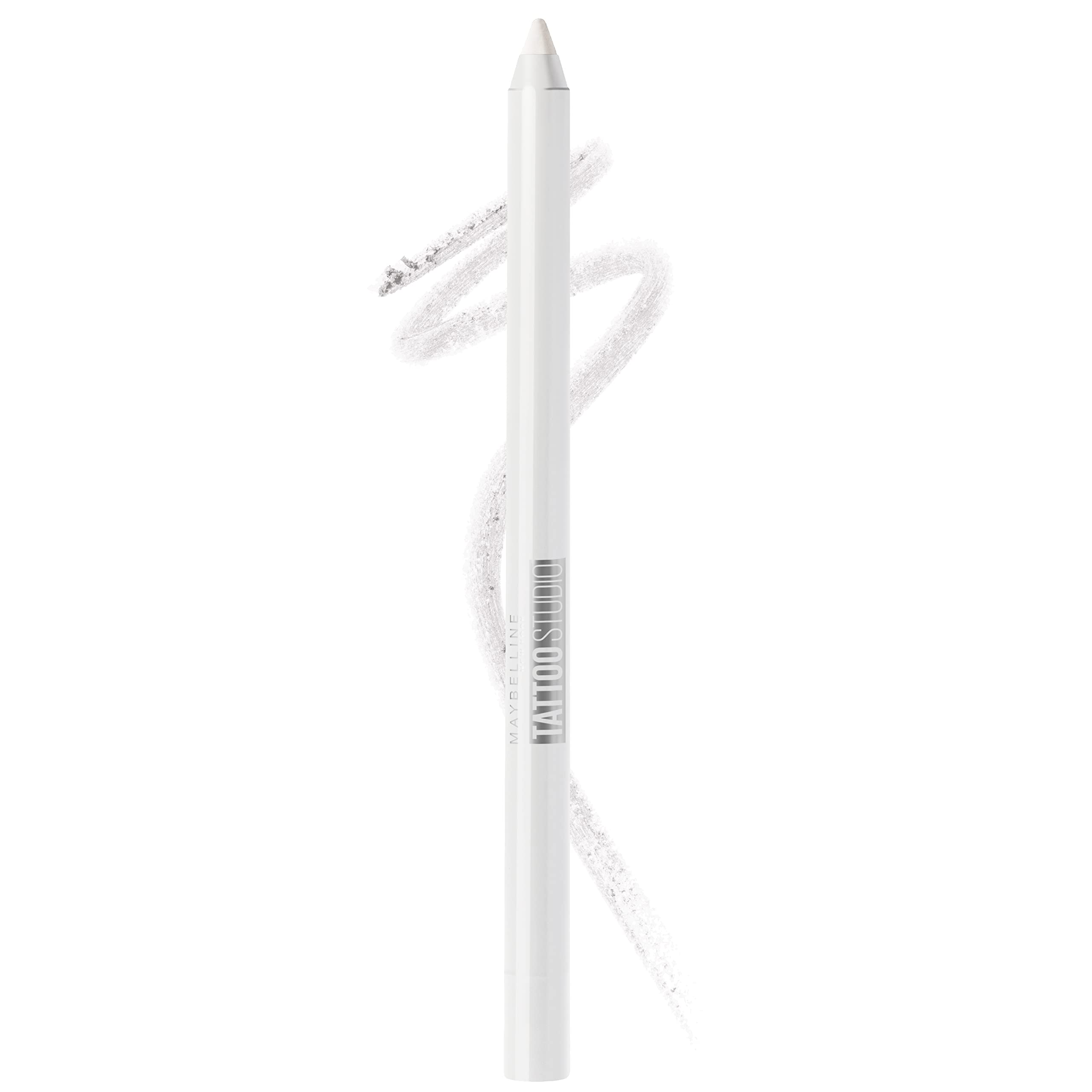 MAYBELLINE New York Tattoo Studio Long Lasting Sharpenable Eyeliner Pencil Glide on Smooth Gel Pigments with 36 Hour Wear Waterproof