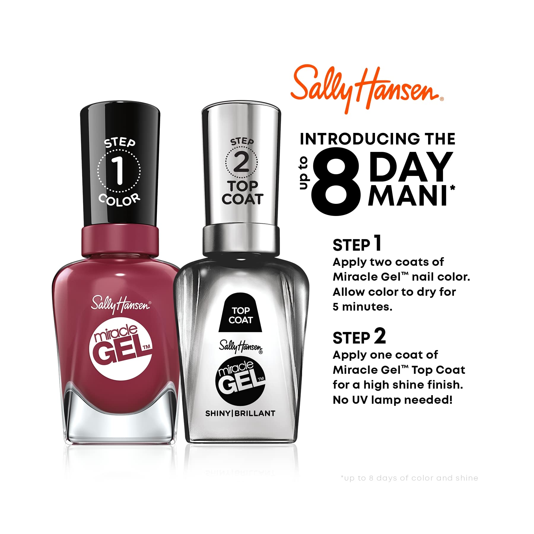 Sally Hansen Miracle Gel Neons Collection My Flavourite, 0.5 fl oz