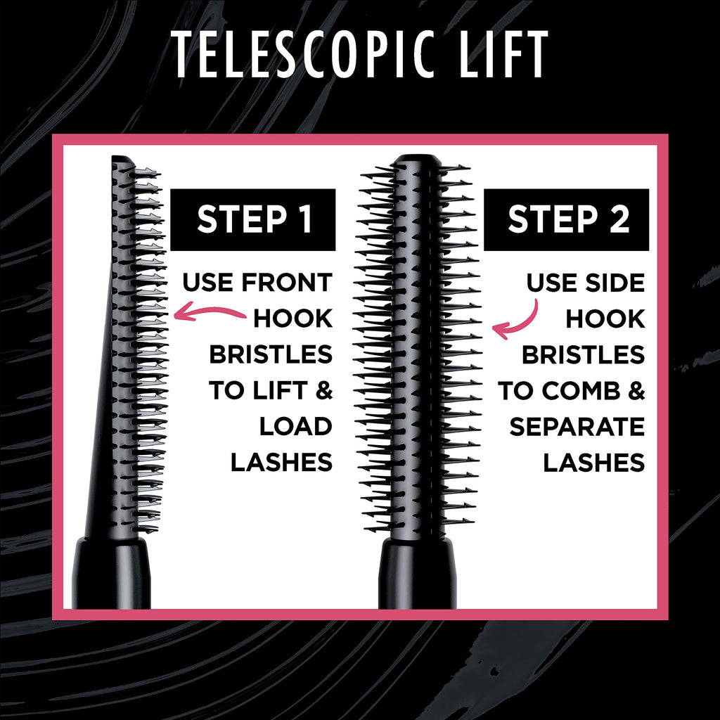 L’Oréal Paris Telescopic Lift Washable Mascara, Lengthening and Volumizing Eye Makeups