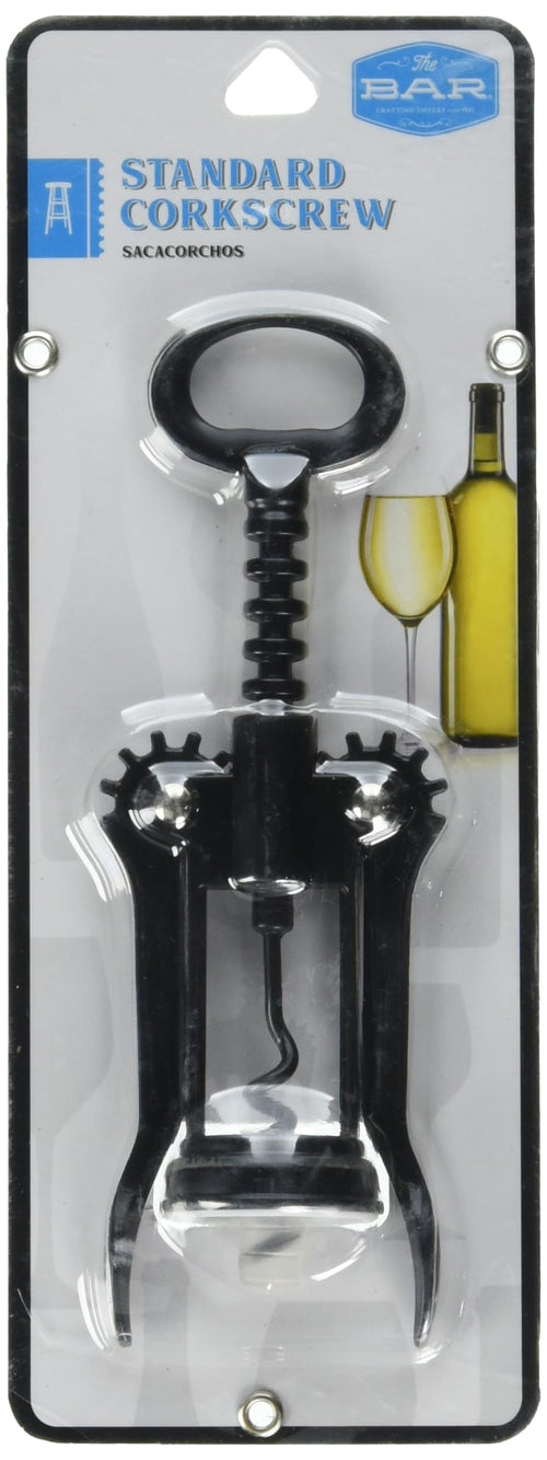 BRITE CONCEPTS Black Standard Corkscrew, 1 EA