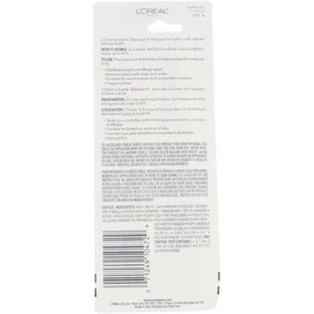 L’Oréal Paris Telescopic Original Washable Intense Lengthening Mascara'