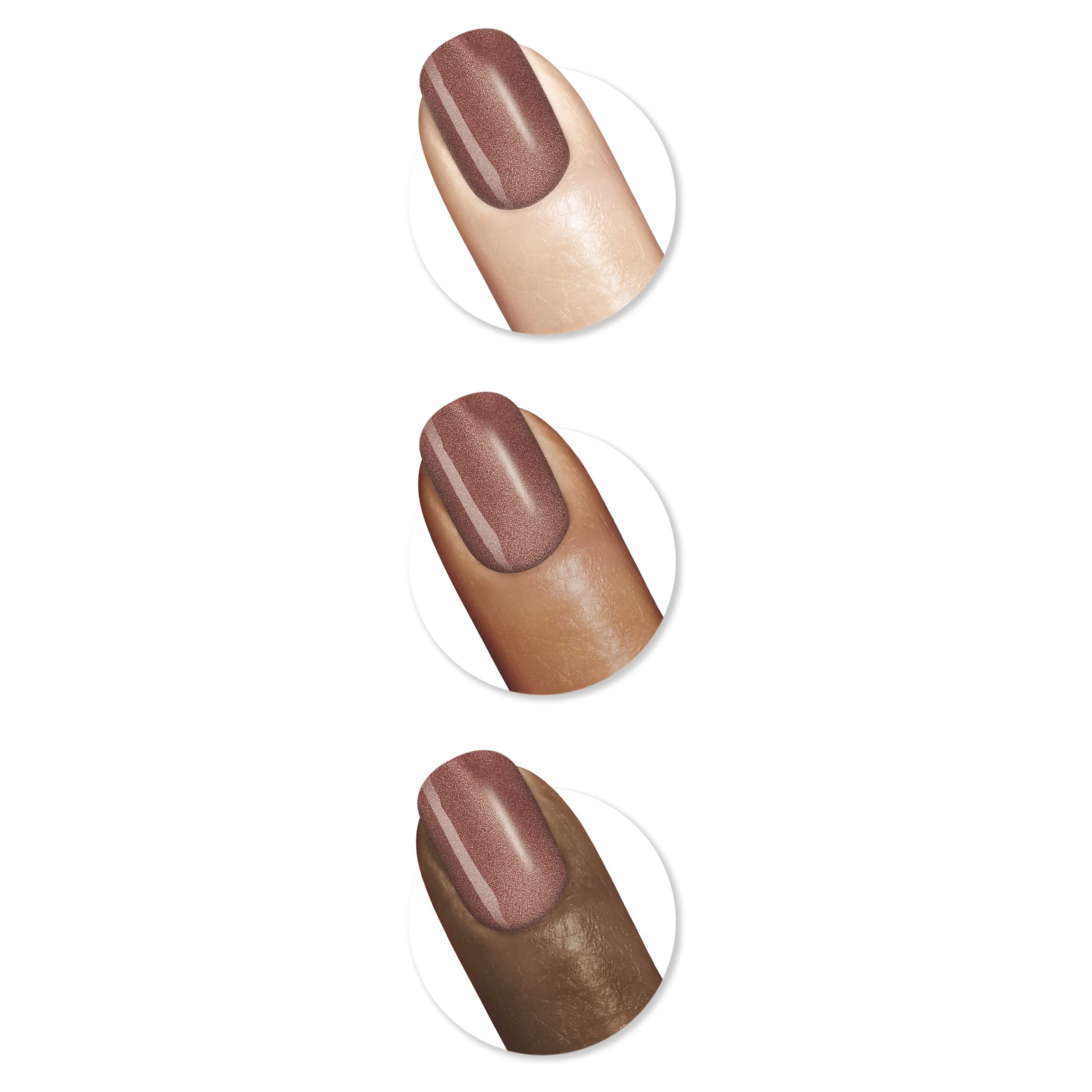 Sally Hansen Good.Kind.Pure Geode to Joy Collection - Nail Polish - Raisin' The Bar - 0.33 fl oz, Shelf Pack of 2