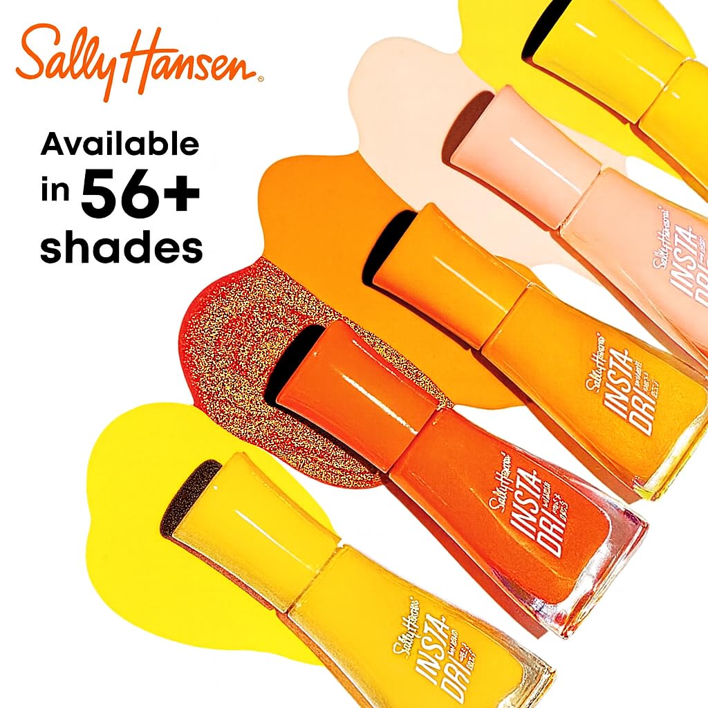 Sally Hansen Insta-Dri Nail Polish - City Chic Collection - My Ca-banana - 0.31 fl oz, (Pack of 2)