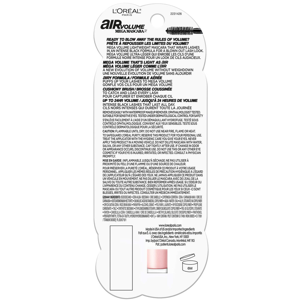 Airvolume Regular Volumizingwaterproof Mascara Liquid