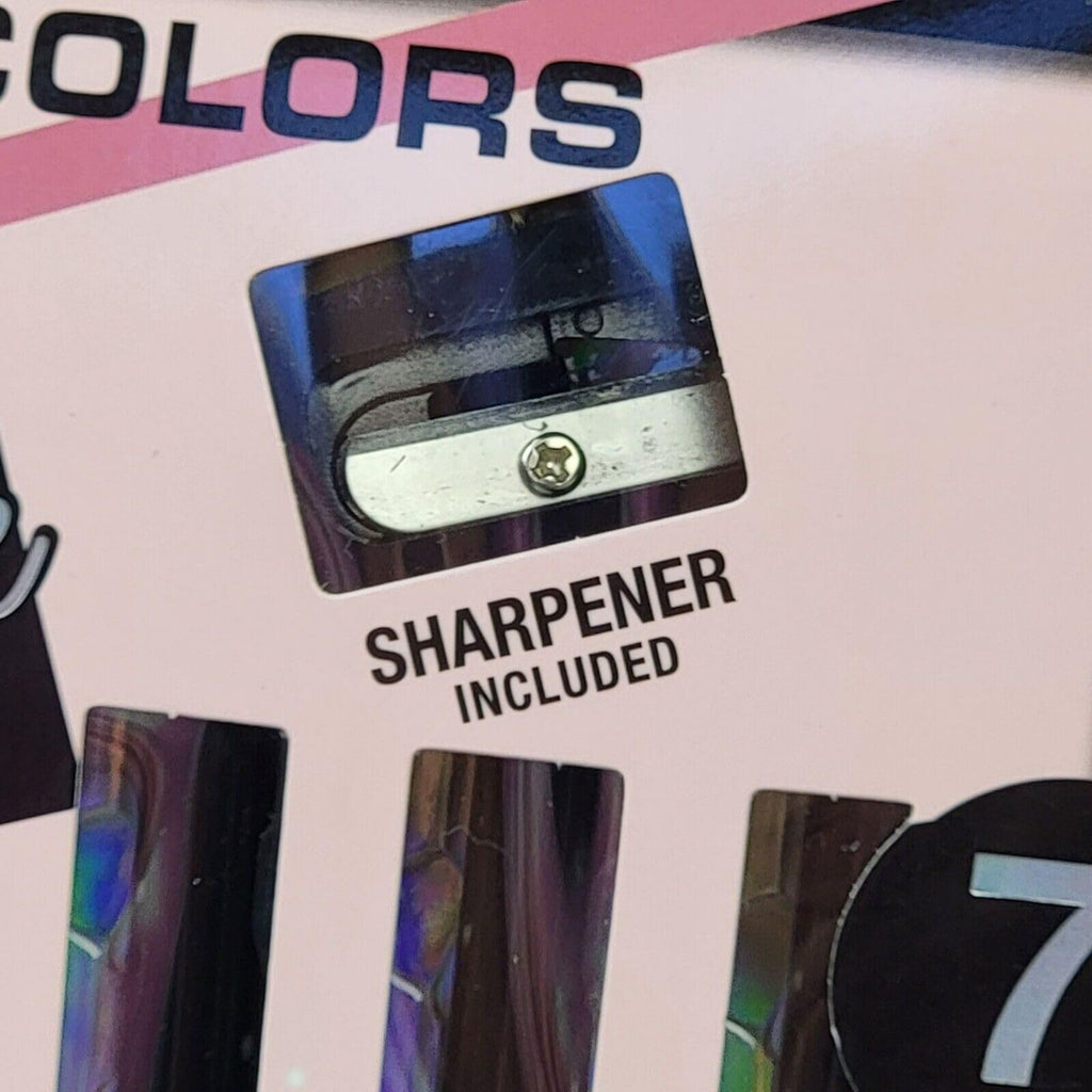 L.A. COLORS | Eyeliner Accentuate 7-Piece Eyeliner Pencils & Sharpener Set
