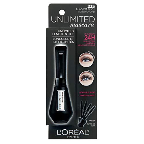 L'Oreal Paris Cosmetics Unlimited Lash Lifting and Lengthening Washable Mascara