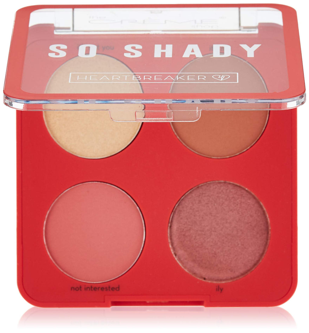 The Crème Shop - "So Shady" Eyeshadow Palette (Heartbreaker)
