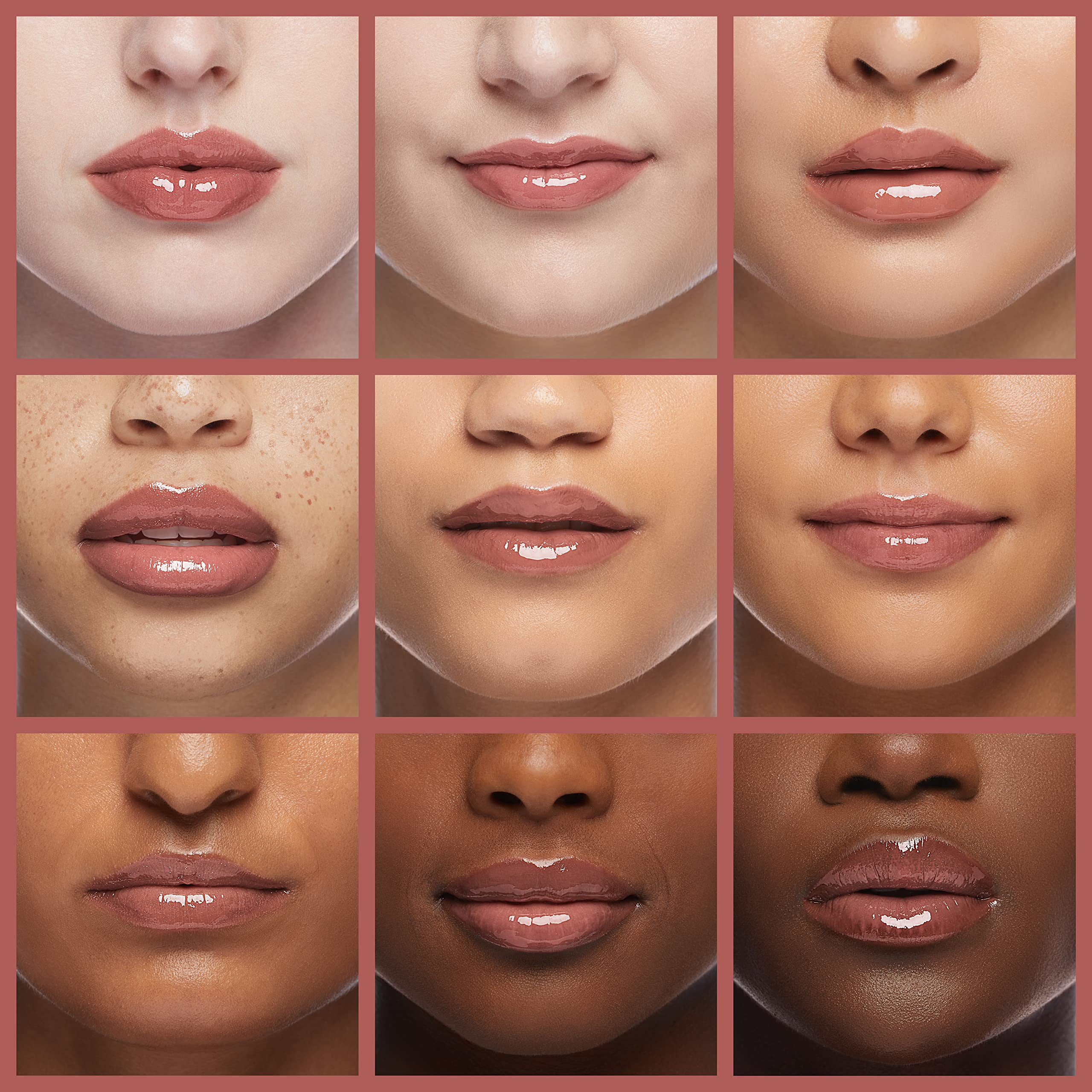 Rimmel Stay Plumped Lip Gloss, 840 Showstopper, Shelf Pack of 2