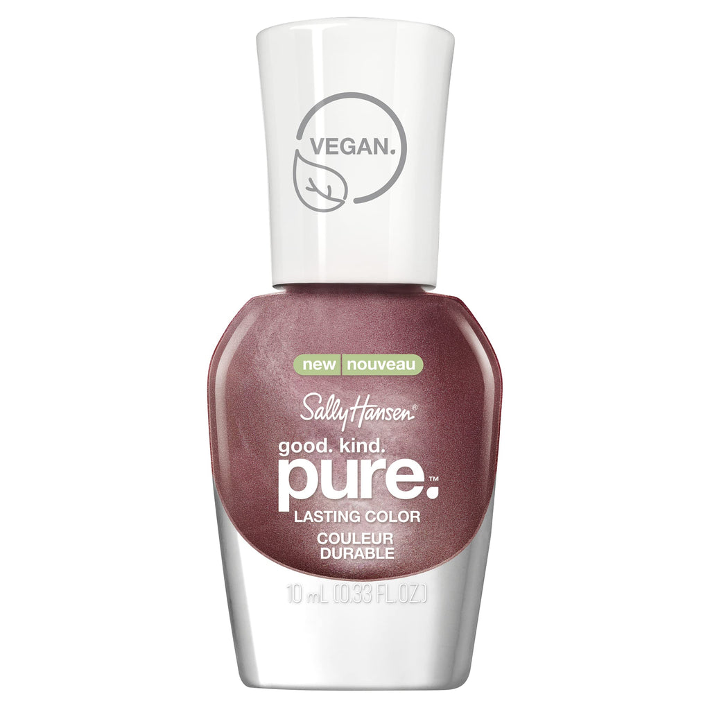 Sally Hansen Good.Kind.Pure Geode to Joy Collection - Nail Polish - Raisin' The Bar - 0.33 fl oz, Shelf Pack of 2