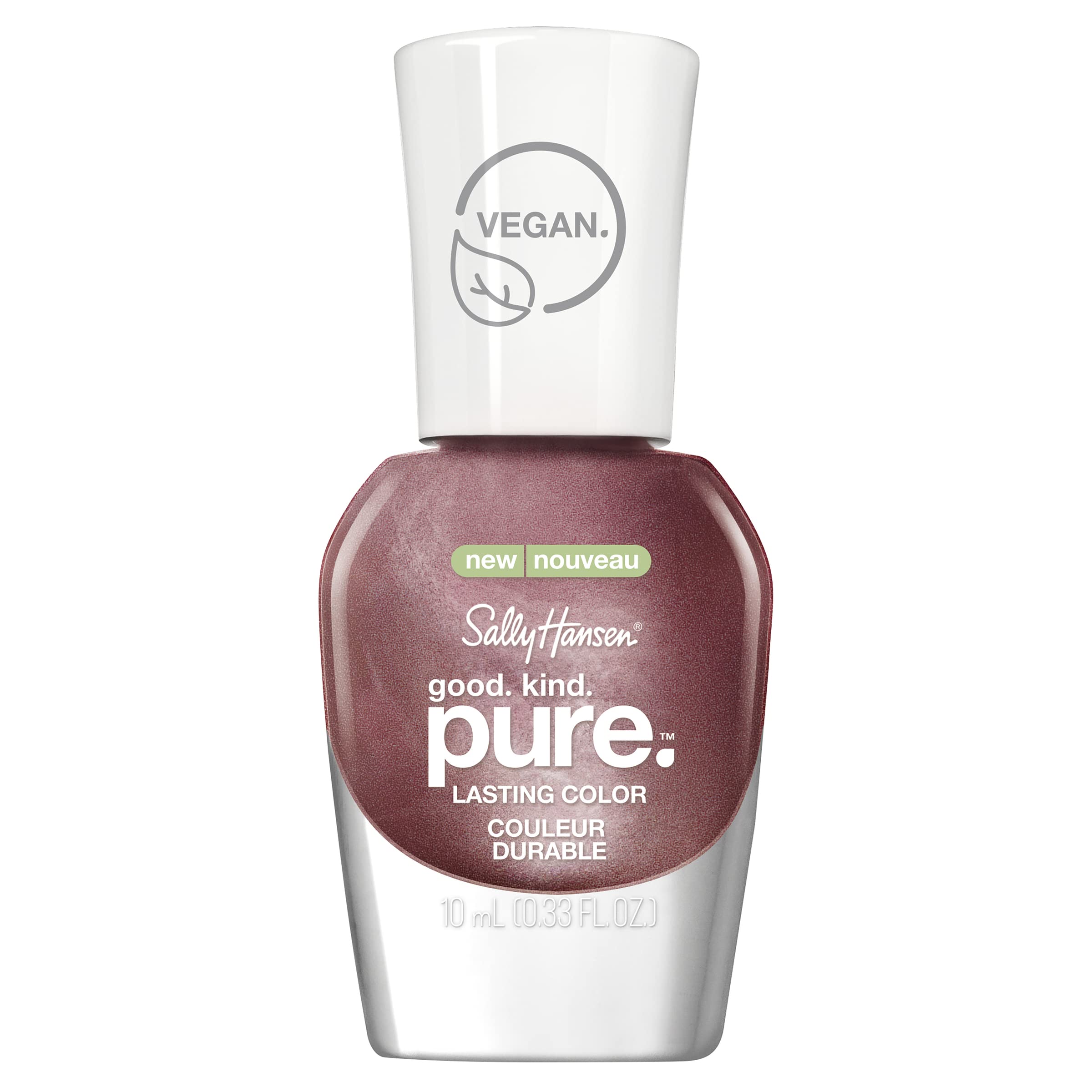 Sally Hansen Good.Kind.Pure Geode to Joy Collection - Nail Polish - Raisin' The Bar - 0.33 fl oz, Shelf Pack of 2