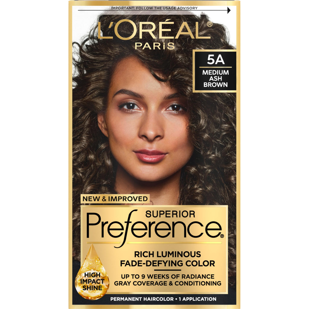 L'Oreal Paris Superior Preference Fade-Defying + Shine Permanent Hair Color