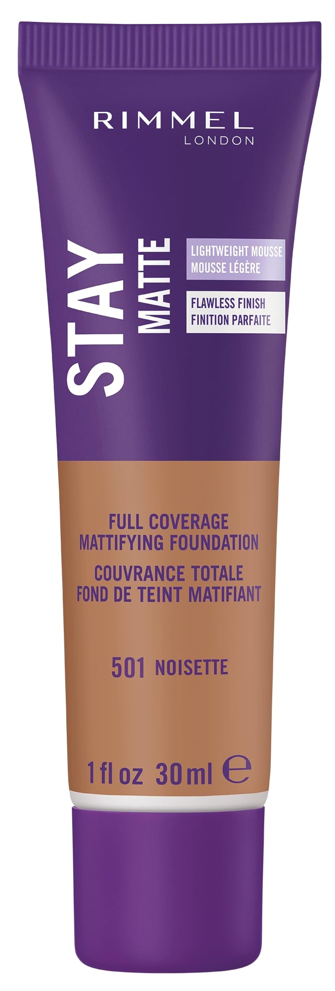 Rimmel Stay Matte Foundation Soft Beige 1 Fluid Ounce Bottle Soft Matte Powder Finish Foundation for a Naturally Flawless Look