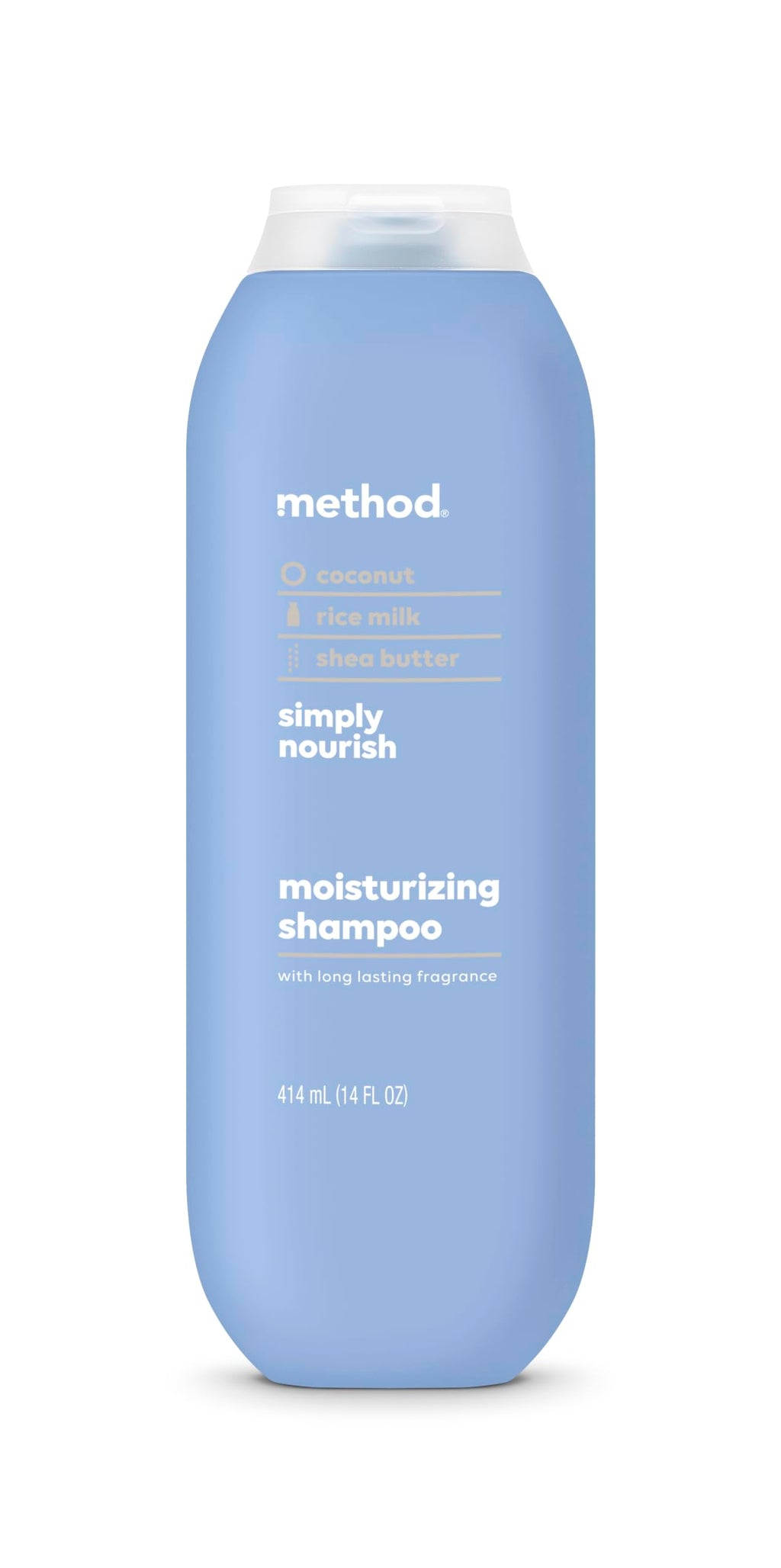 Method Volumizing Shampoo with Rose, Peony, and Pink Sea Salt Scent Notes, Paraben and Sulfate Free