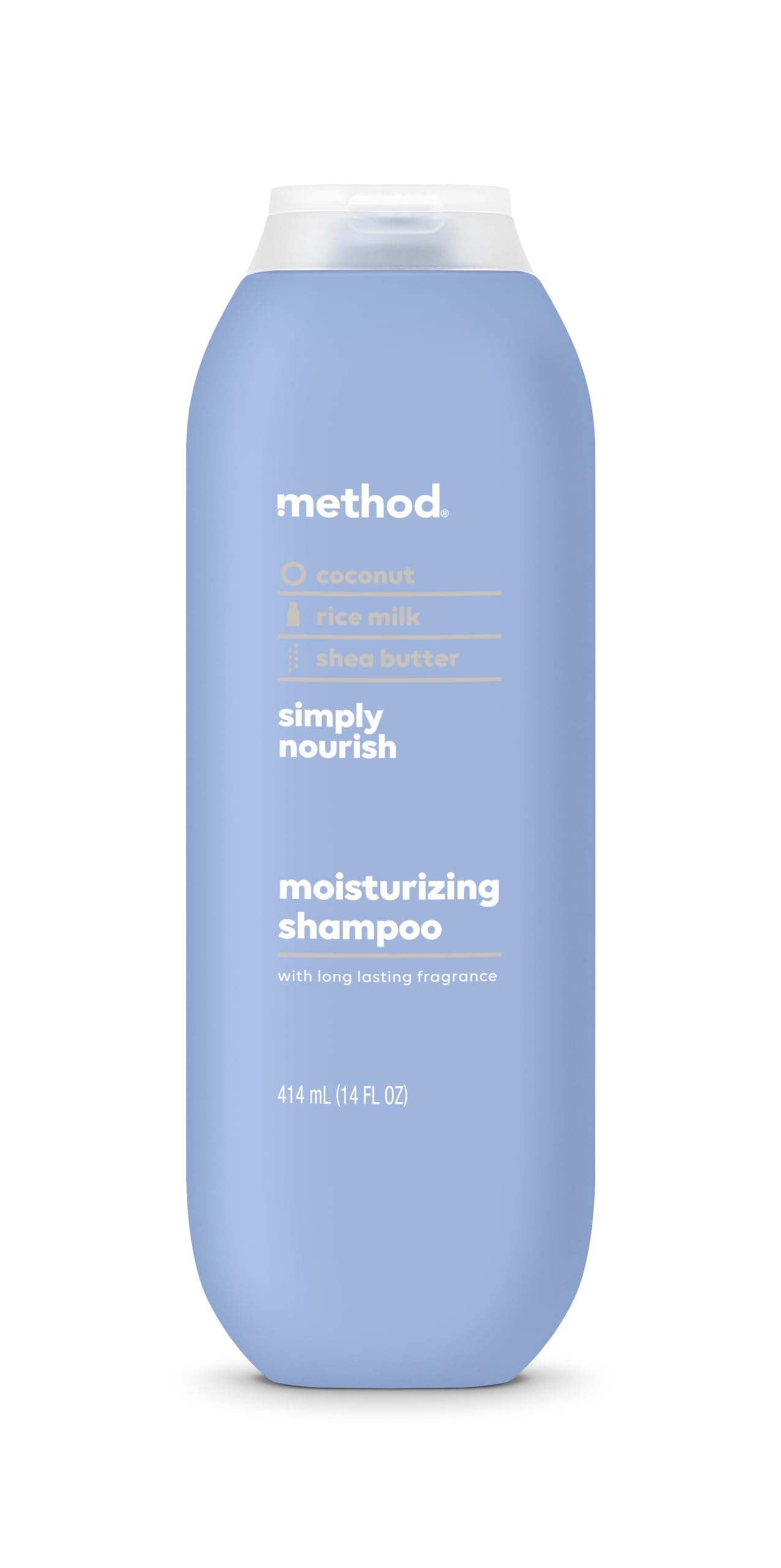 Method Volumizing Shampoo with Rose, Peony, and Pink Sea Salt Scent Notes, Paraben and Sulfate Free