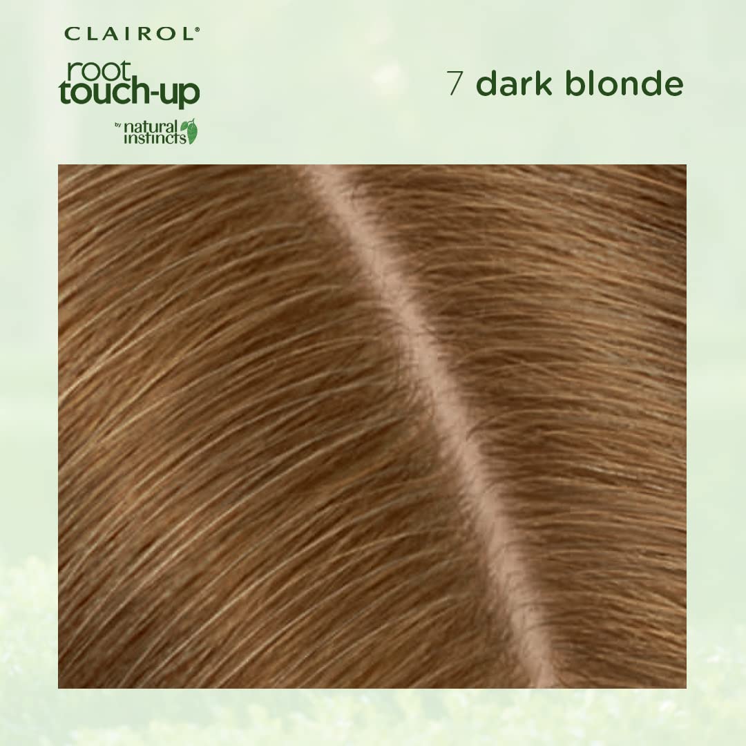 Clairol Root Touch-Up by Natural Instincts Permanent Hair Dye for Naturally Blended Roots with 100% Gray Coverage