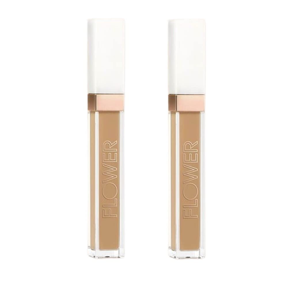 Pack of 2 Flower Beauty Light Illusion Full Coverage Concealer, Deep D2-3