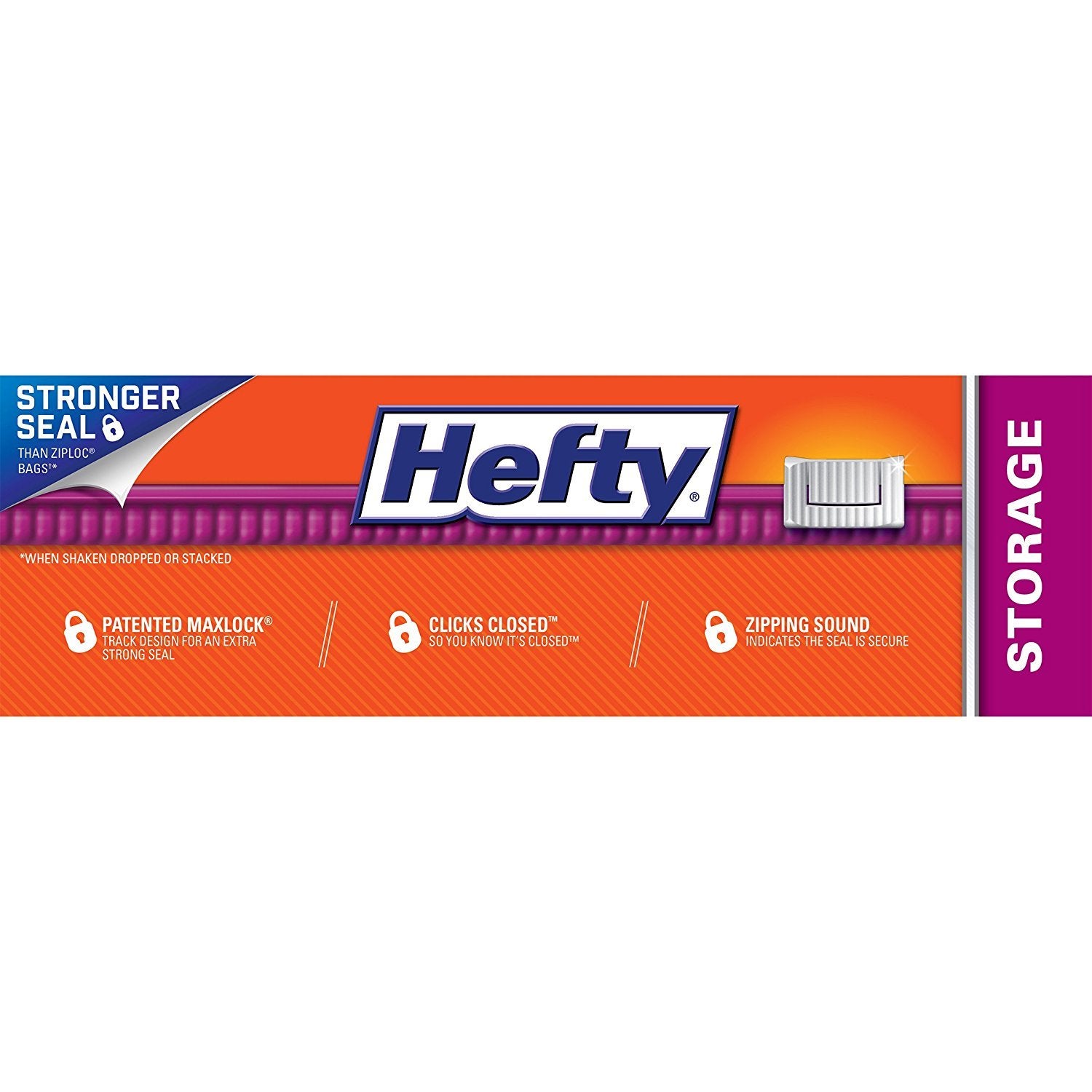 Hefty Slider Storage Bags (Quart, 20 Count)