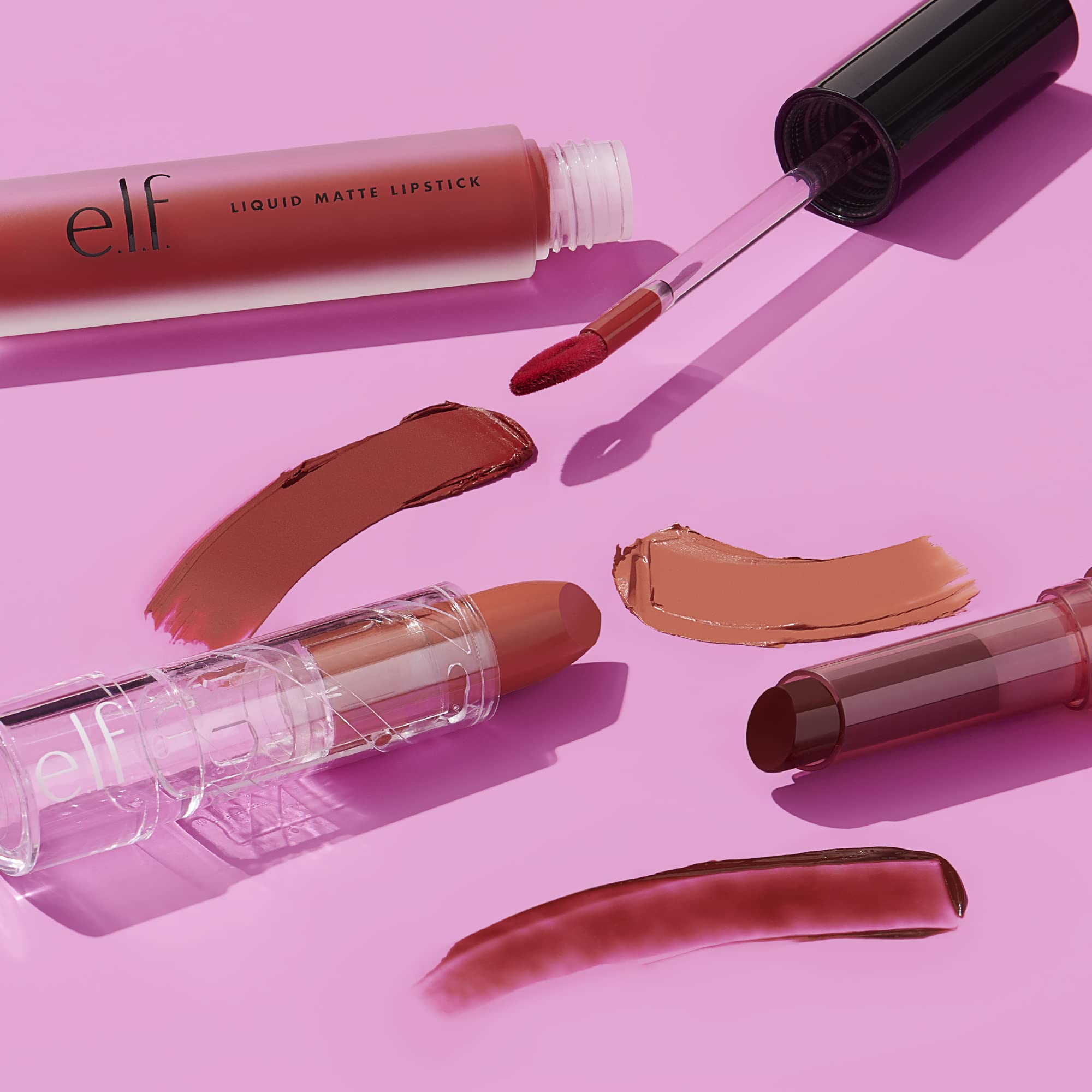 e.l.f. Liquid Matte lipstick long Lasting Formula, 0.10 Oz