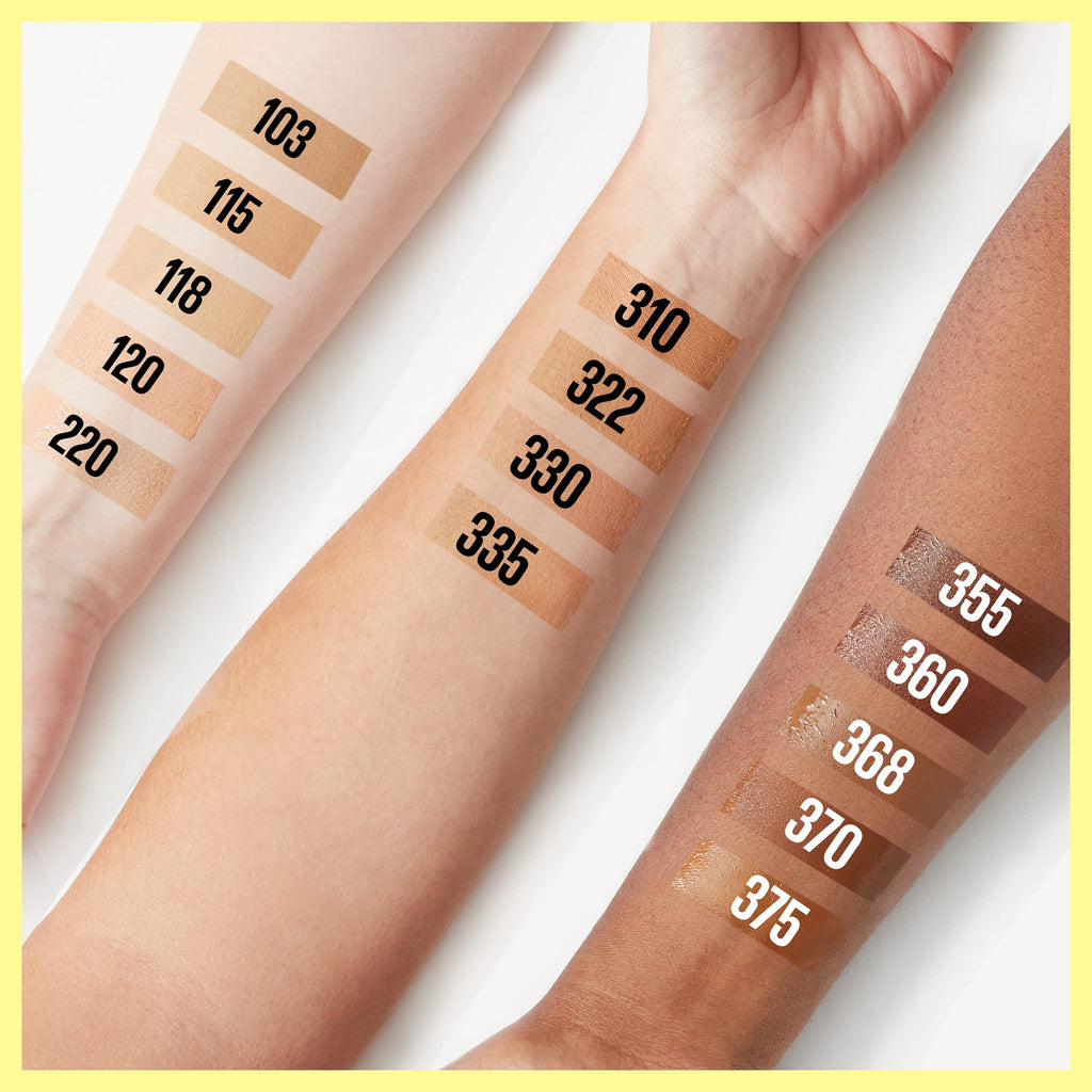 Maybelline fit me tinted moisturizer liquid face tube all skin types