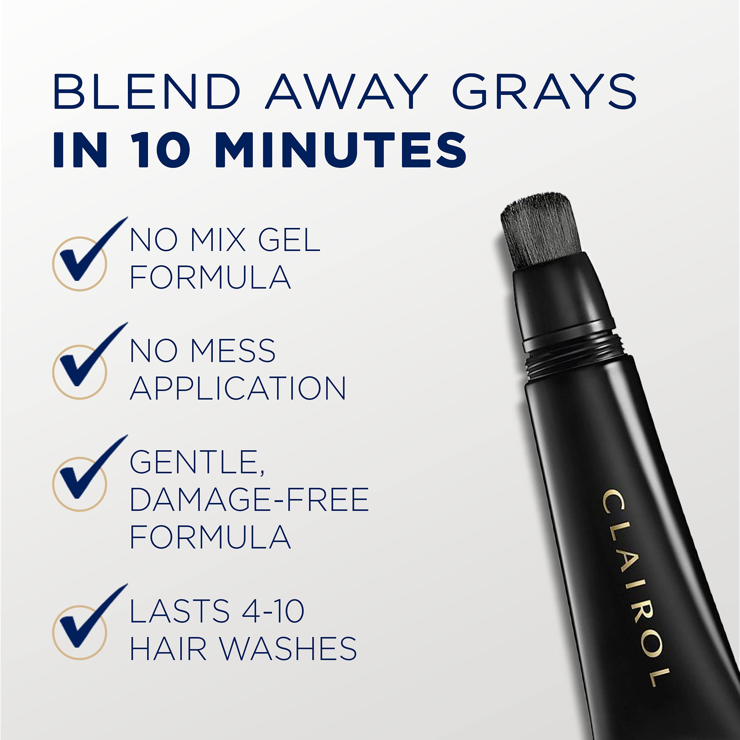 Clairol Root Touch-Up Semi-Permanent Hair Color Blending Gel
