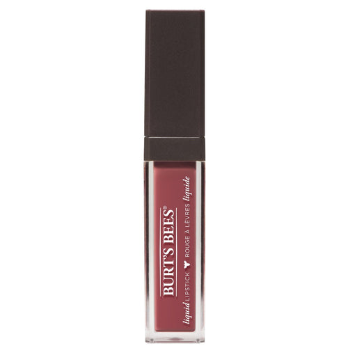 Burt's Bees 100% Natural Glossy Liquid Lipstick, Flushed Petal,1 Tube