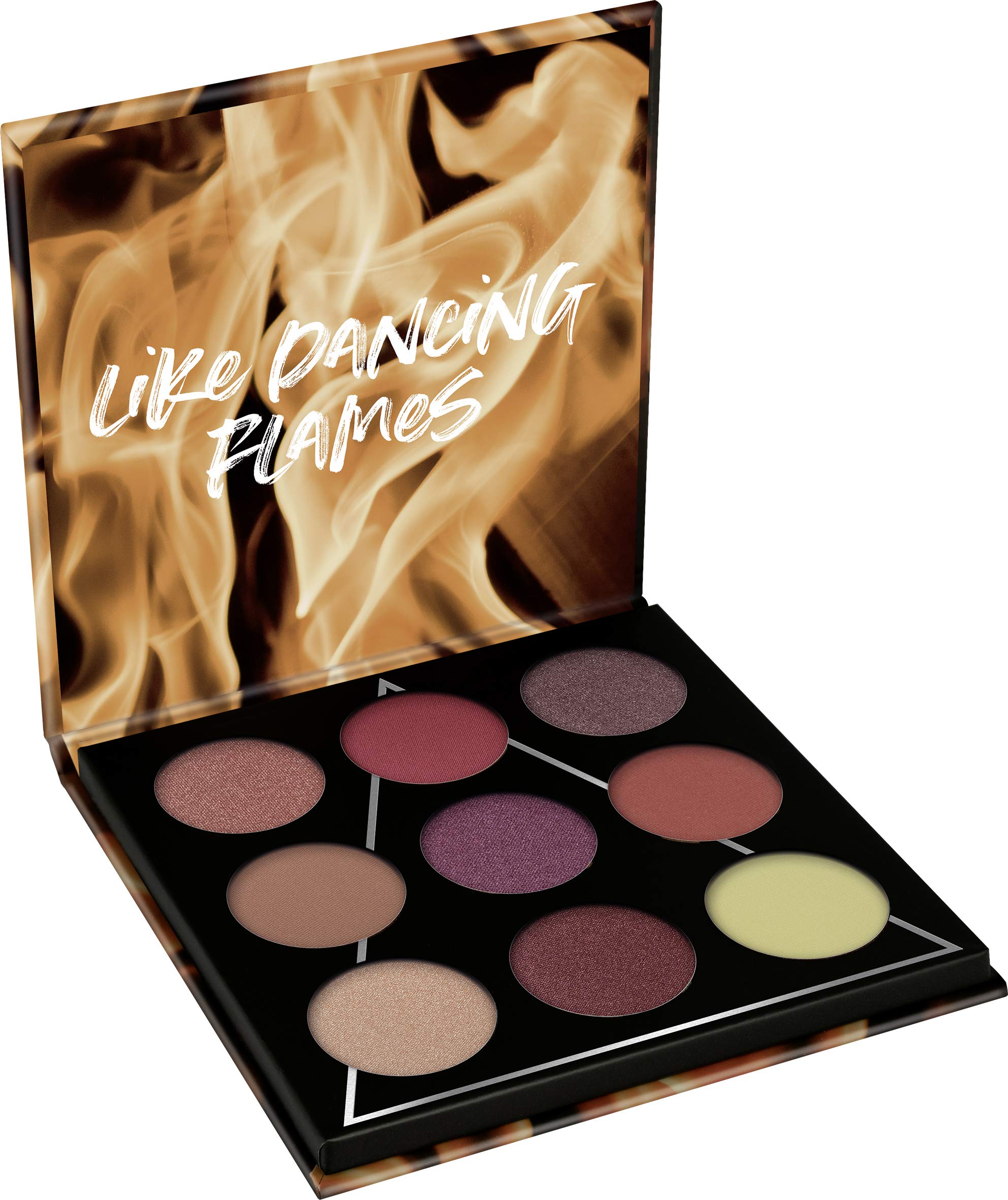 essence | FIRE Eyeshadow Palette | 9 Blendable Warm-toned Shades | Gluten & Paraben Free | Cruelty Free