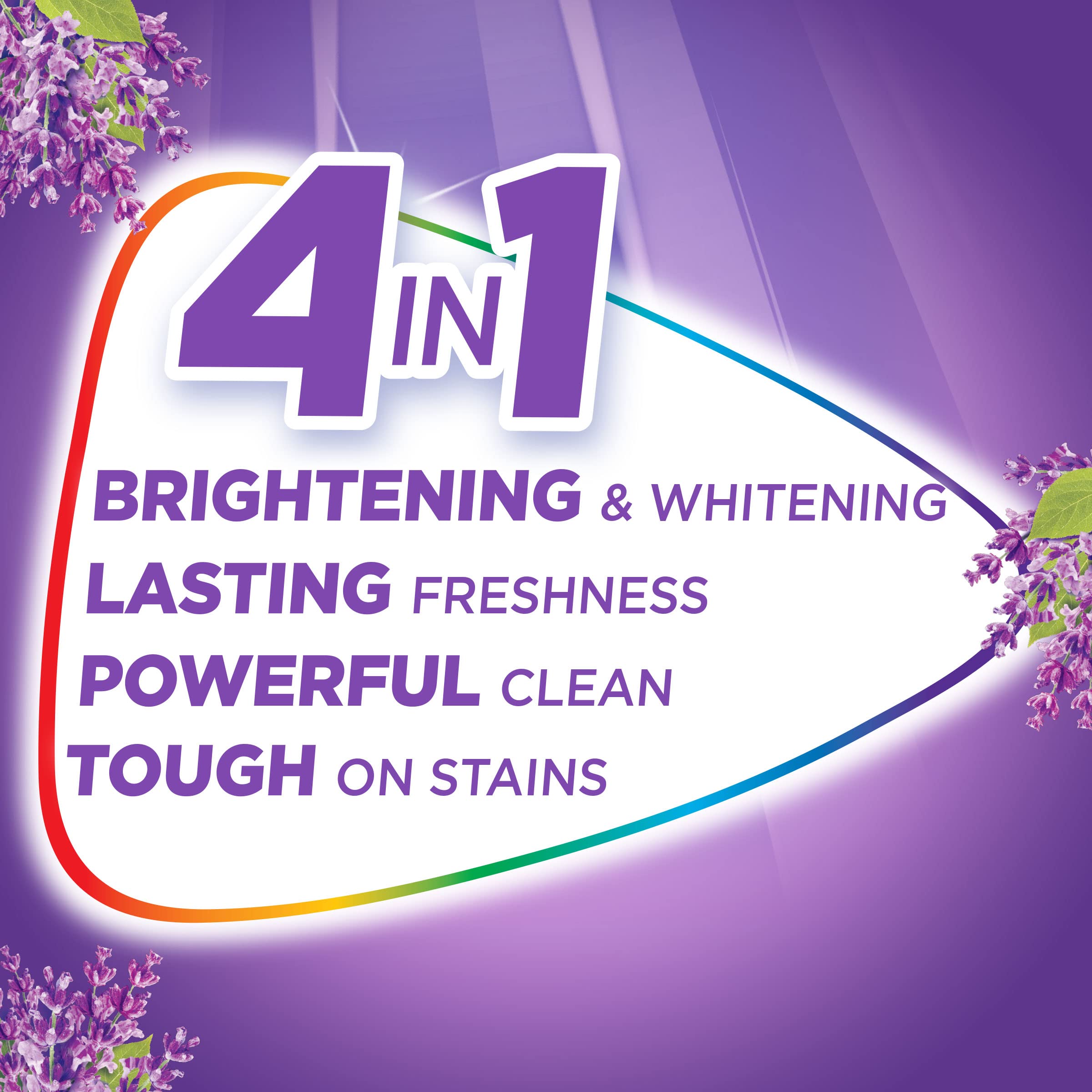 Purex Liquid Laundry Detergent with Crystals Fragrance, Fresh Lavender Blossom Oz