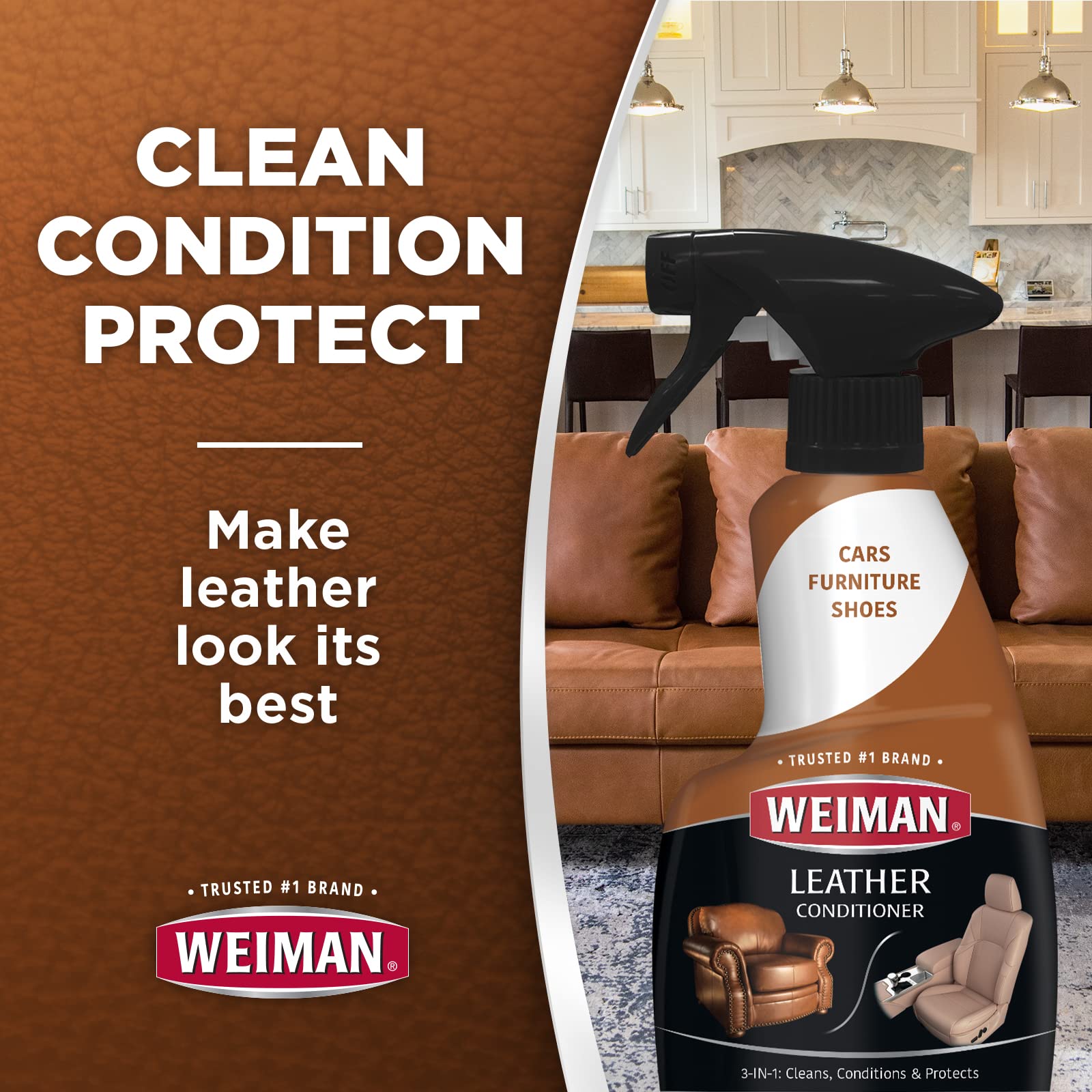 WEIMAN LEATHR CLEAN 12OZ