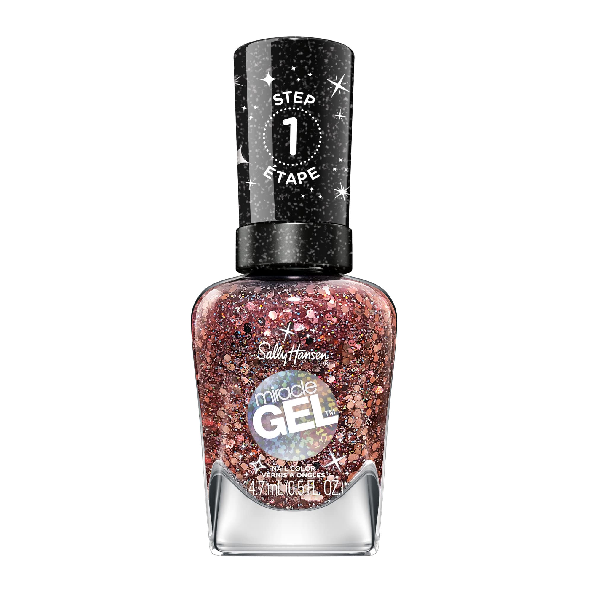 Sally Hansen Miracle Gel Merry and Bright Collection All is Bright, Shelf Pack of 2