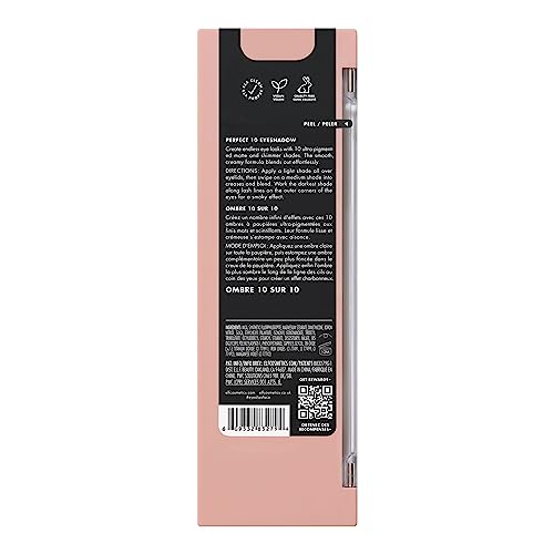ELF perfect 10 eyeshadow palette powder matte eyeshadow Cruelty free
