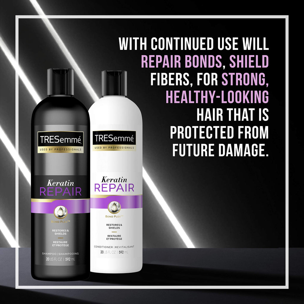 TRESemmé Conditioner for Damaged Hair Keratin Repair Restores and Seals Hair from Damage 20 fl oz
