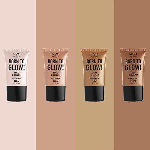 NYX PROFESSIONAL MAKEUP Born To Glow Liquid Illuminator, Sun Goddess