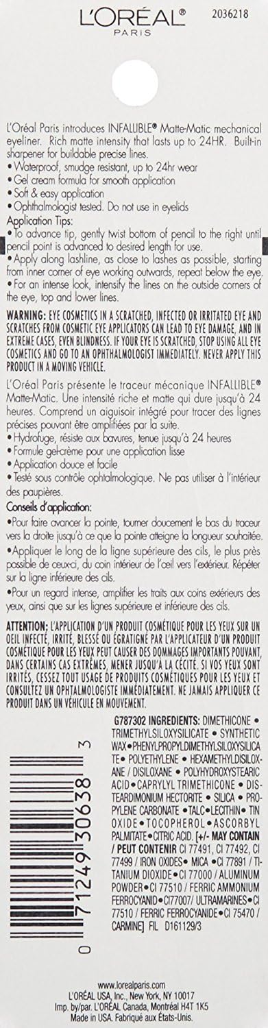 L'Oreal Paris Infallible Matte-Matic Mechanical Eyeliner