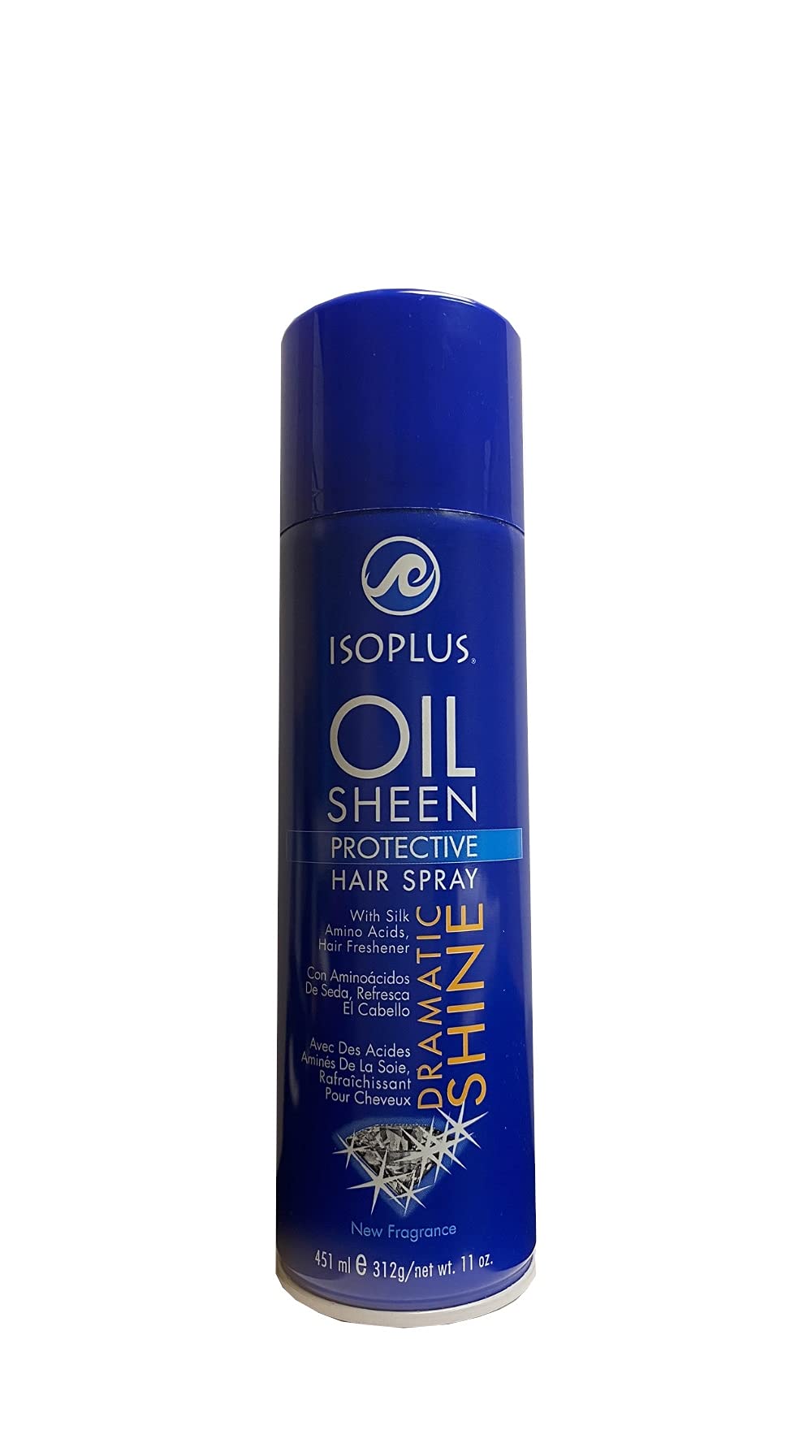 Isoplus Oil Sheen Hair Spray, 11 Ounce
