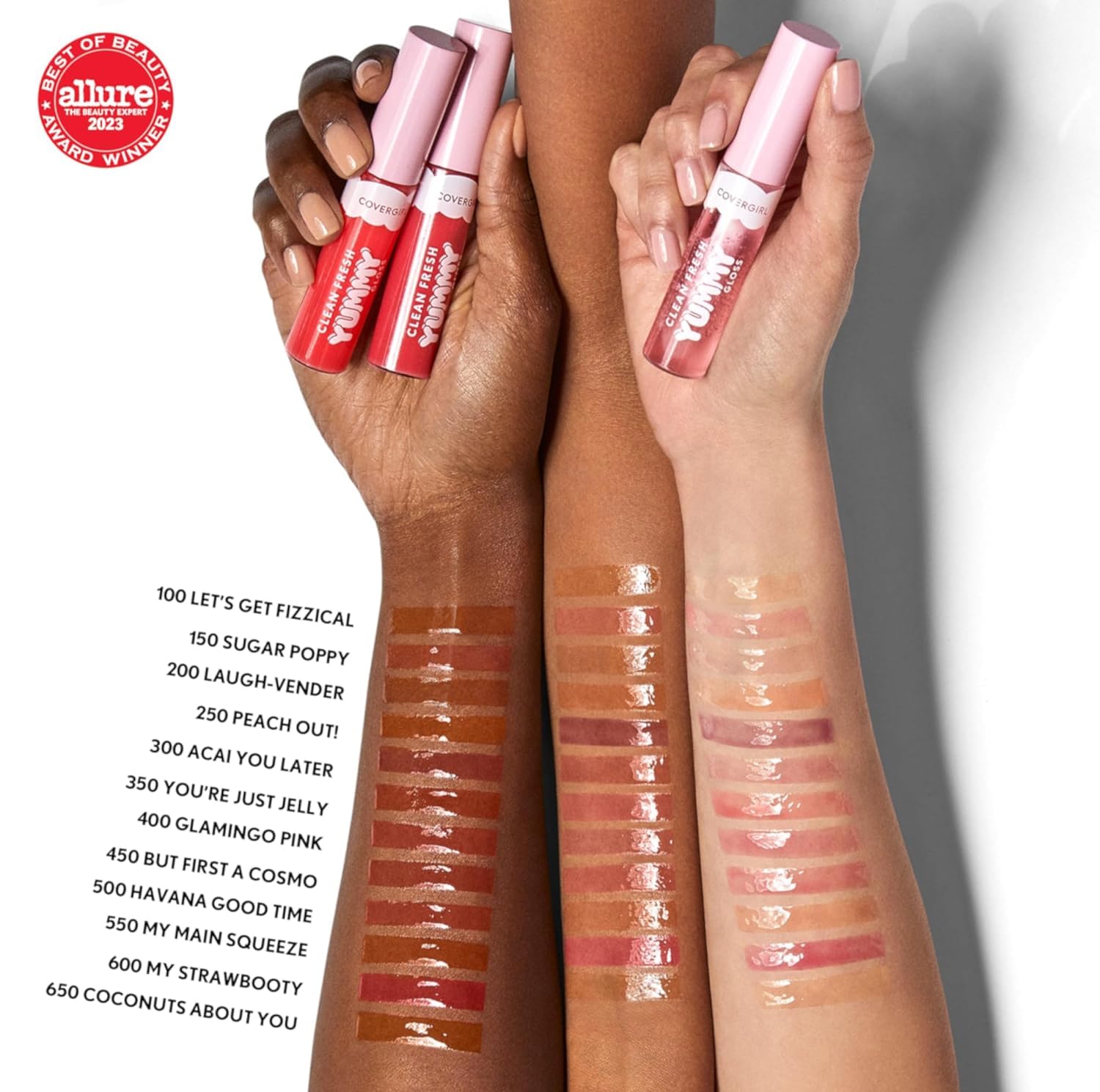 COVERGIRL Clean Fresh Yummy Gloss, Havana Good Time, Shelf Pack of 2