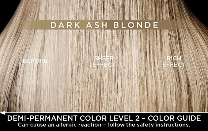 Schwarzkopf Glossify Customizable Color Gloss, Dark Ash Blonde (pack of 12)