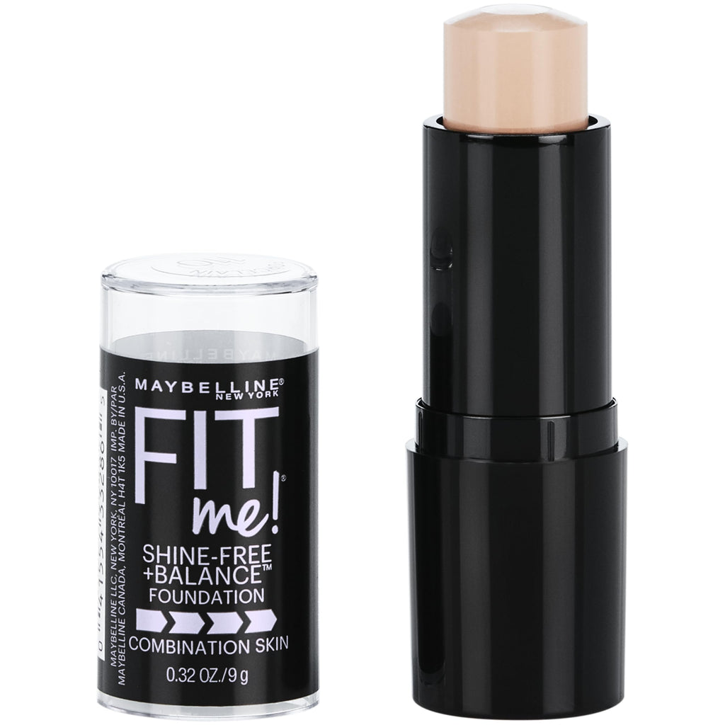 Maybelline New York Fit Me Shine-Free + Balance Stick Foundation 0.32 oz.