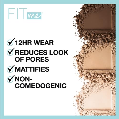 Maybelline Fit Me Matte + Poreless Pressed Face Powder Makeup & Setting Powder