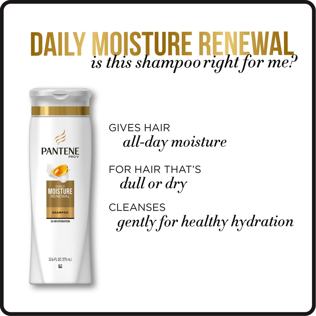 Pantene Daily Moisture Renewal 2-in-1 Formula, 21.1 Fluid Ounce