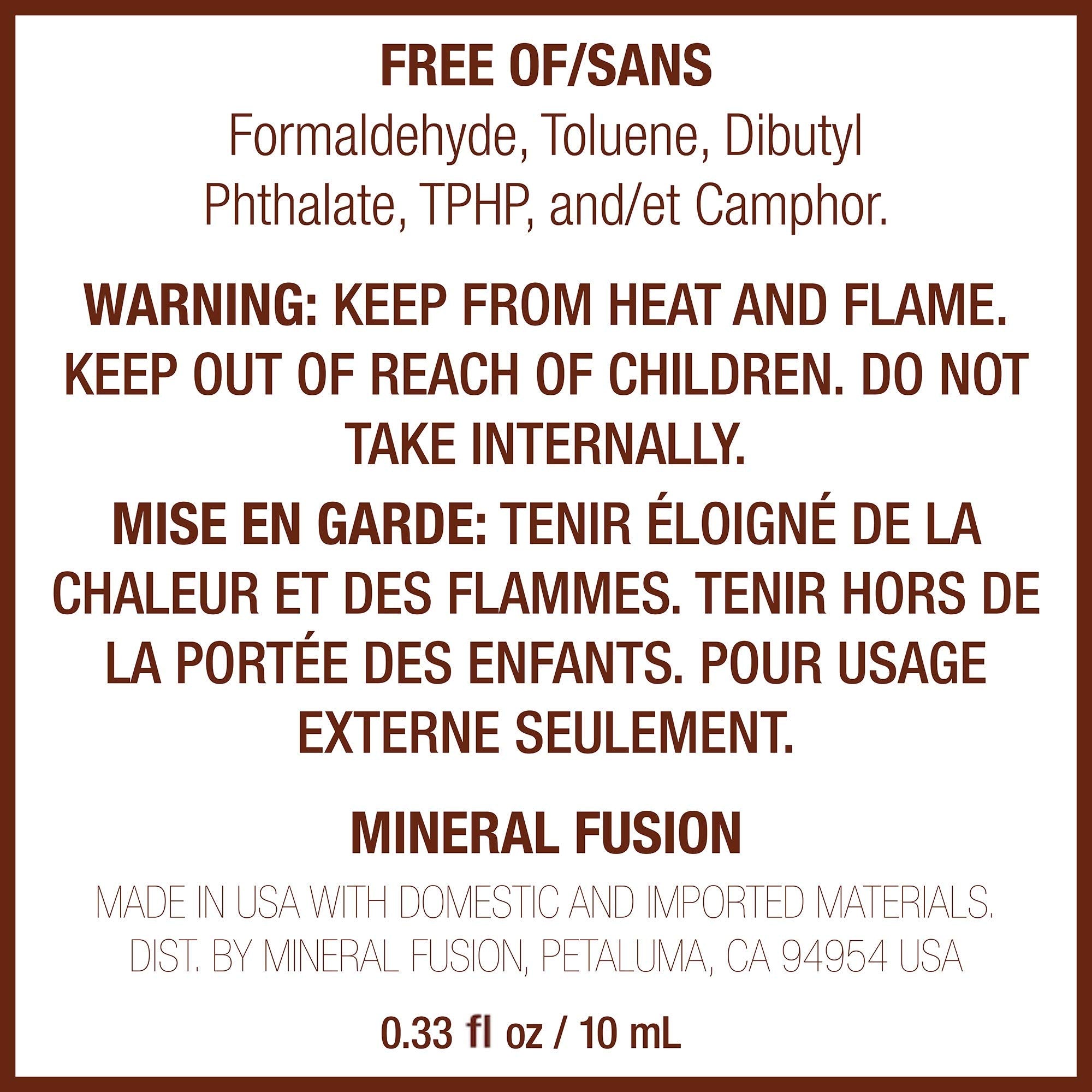 Mineral Fusion Cuticle Treatment, 0.33 Ounce (Packaging May Vary)