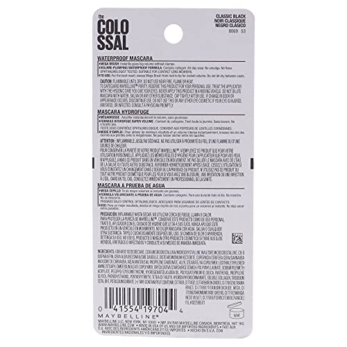 Maybelline new york the colossalregularlong wearliquid