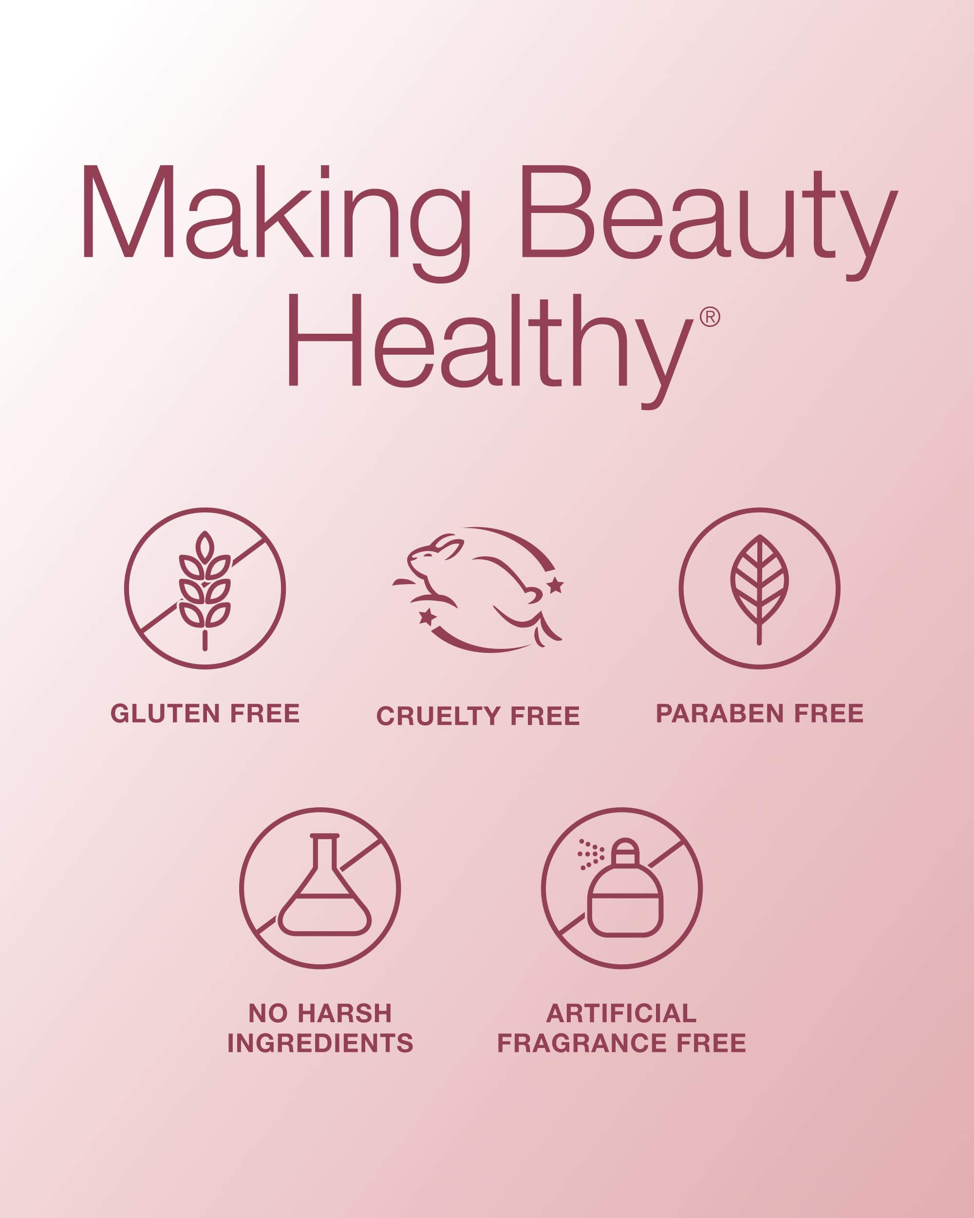 Mineral Fusion 3-in-1 Color Stick - Hydrating Cream Blush Tint for Cheek, Lip and Eye - Natural Multi Use Makeup (Rosette)