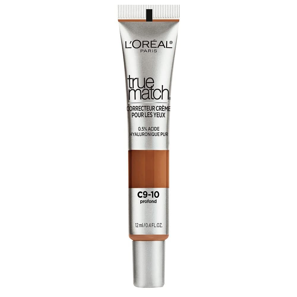 L'Oreal Paris True Match Eye Cream in a Concealer, 0.5% hyaluronic acid