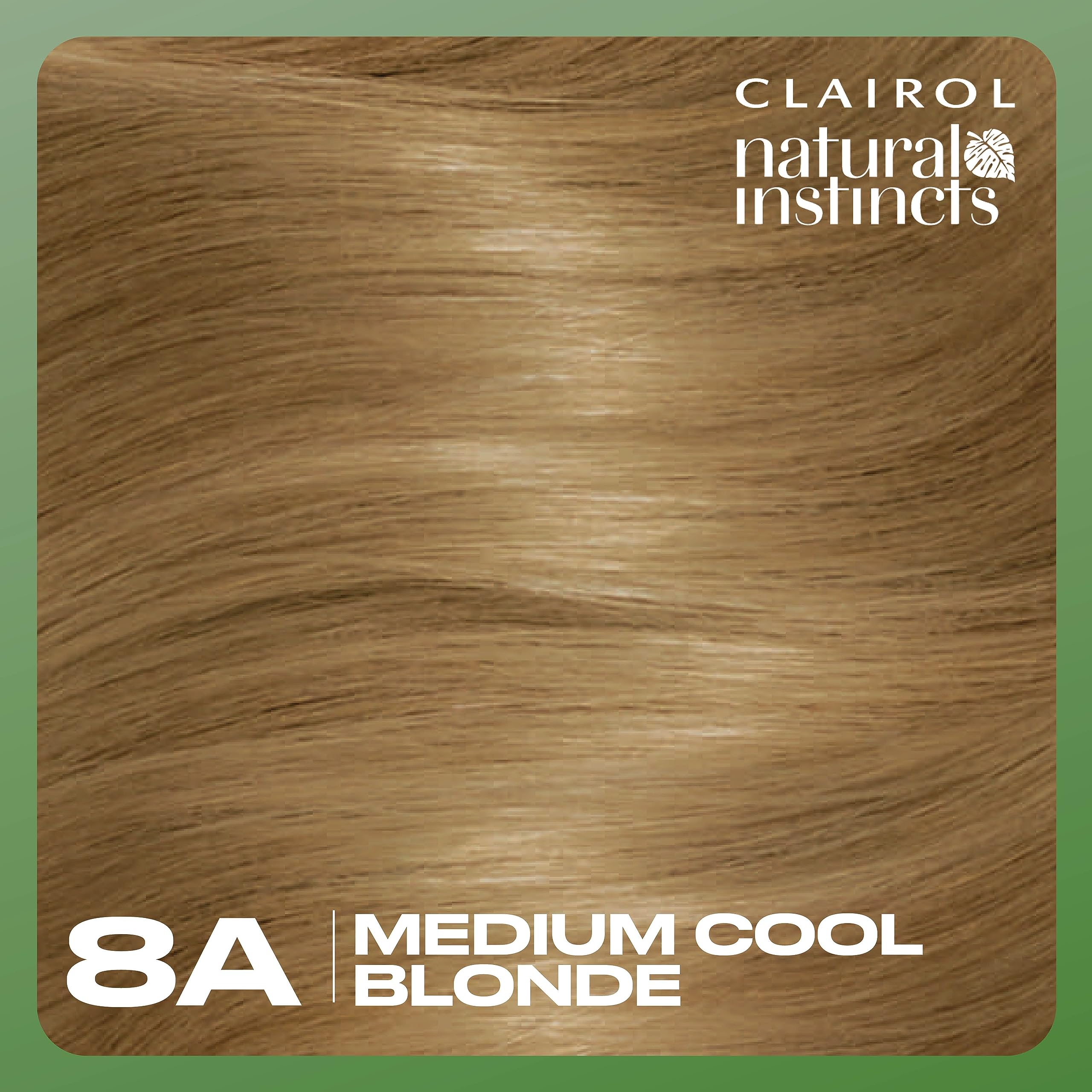 Clairol Natural Instincts Demi-Permanent Hair Dye, Healthy-Looking Blonde Hair Color with Zero Ammonia