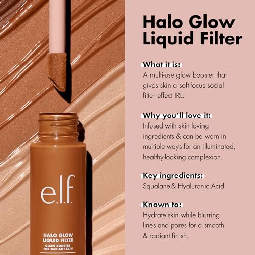 ELF halo glow complextion booster liquid vegan cruelty free