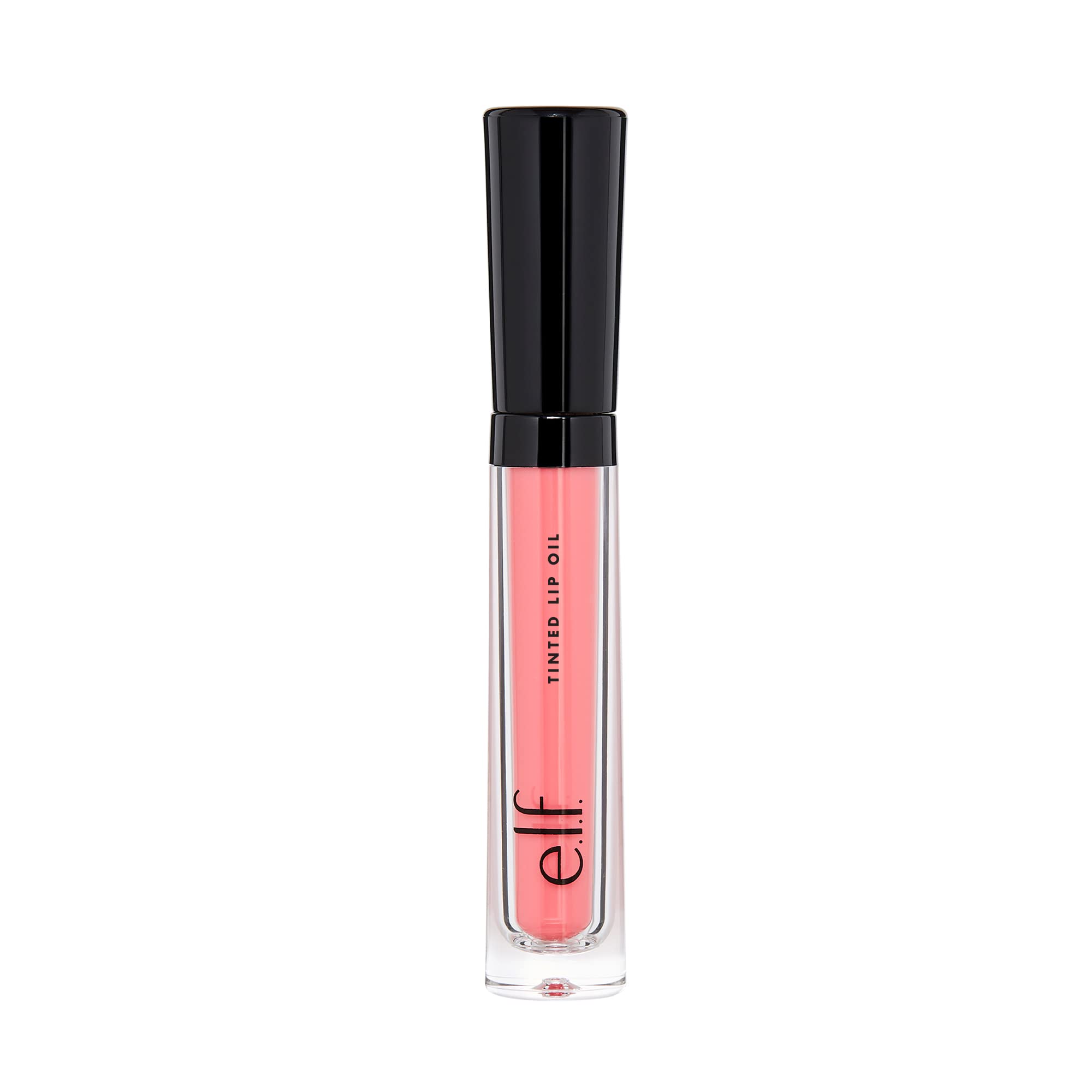 e.l.f. Cosmetics Tinted Lip Oil, Long Lasting & Sheer Coverage, Non-Sticky, Hydrates, Adds Shine, Infused with Jojoba, Apricot & Vitamin E