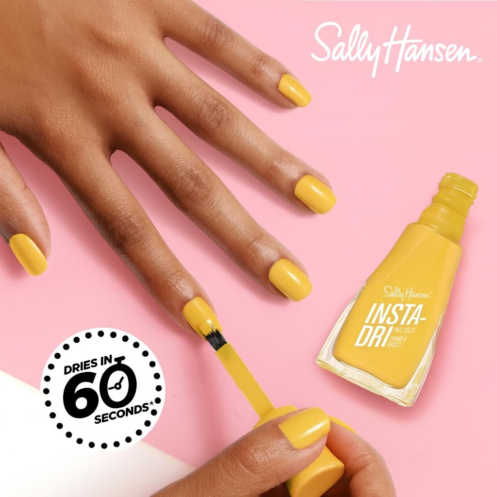 Sally Hansen Insta-Dri Nail Polish - City Chic Collection - My Ca-banana - 0.31 fl oz, (Pack of 2)