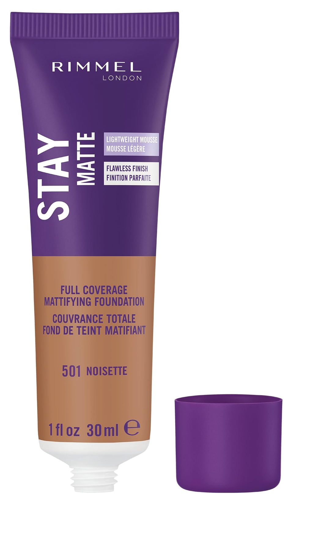 Rimmel Stay Matte Foundation Soft Beige 1 Fluid Ounce Bottle Soft Matte Powder Finish Foundation for a Naturally Flawless Look