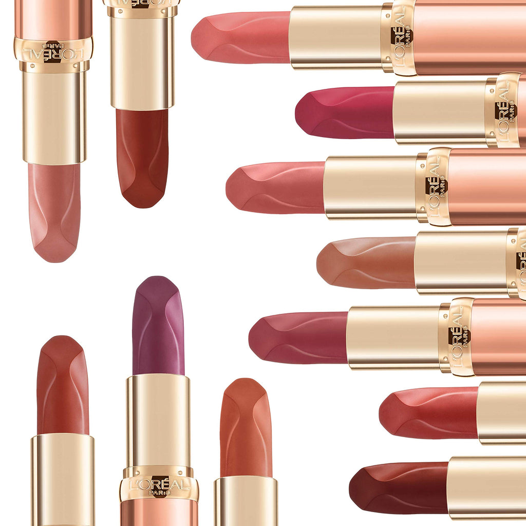 L’Oréal Paris L ' Oreal Paris Color Riche Les Nus Satin Lipstick Long Lasting And Nourishing Enriched With Argan