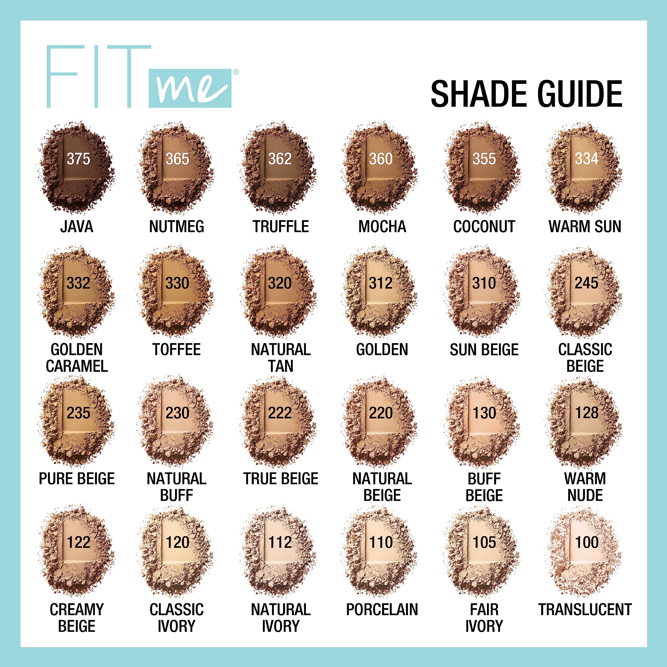 MAYBELLINE Fit Me Matte Plus Pore Less